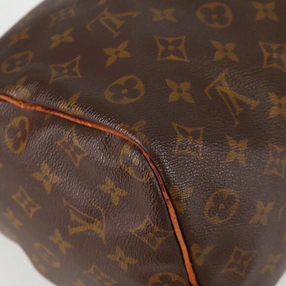 LOUIS VUITTON Monogram Speedy 35 Hand Bag M41524 LV Auth 137076 - Picture 5 of 16